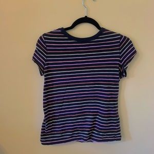 Multicolor Striped Tee